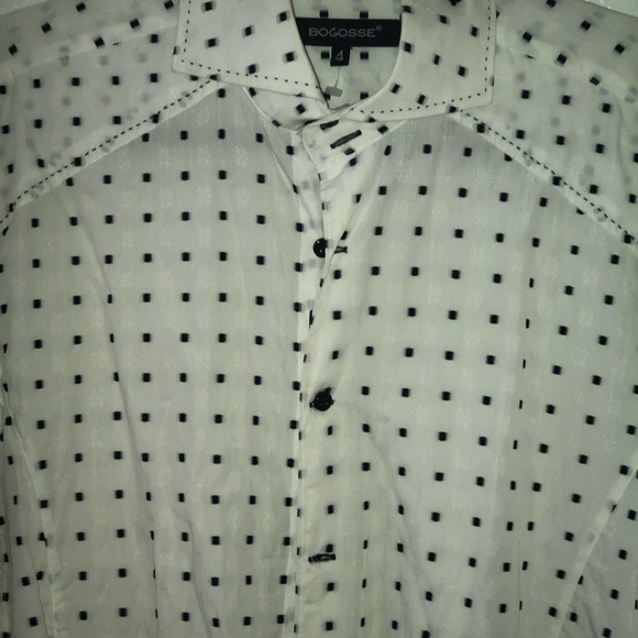 Bogese Men’s Button Down Shirt - Picture 2 of 6